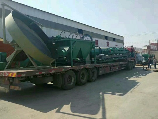 浙江有機(jī)肥生產(chǎn)線發(fā)貨